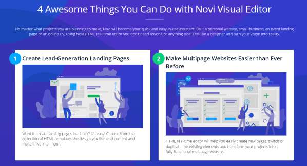 Novi Visual HTML Editor