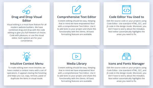 Novi Visual HTML Editor